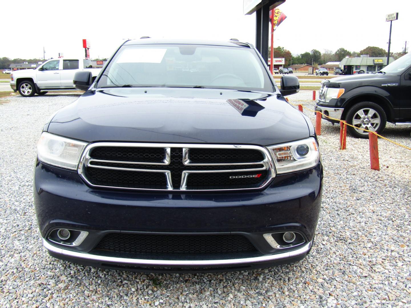 2014 Blue /Tan Dodge Durango (1C4RDHDG5EC) , Automatic transmission, located at 15016 S Hwy 231, Midland City, AL, 36350, (334) 983-3001, 31.306210, -85.495277 - Photo#1